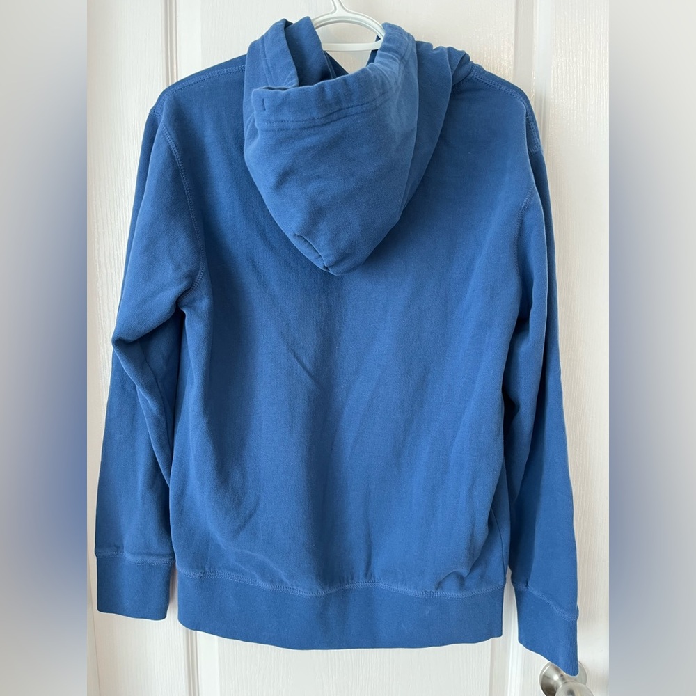NWOT-American Eagle Blue Logo Hoodie Size Small - Picture 3 of 5